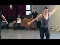Ballet Rehearsal for the New York Philharmonic's "Carousel" Production