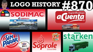 Logo History - Starken, Soprole, Sodimac, Sin Parar Perú & Superbodega Acuenta