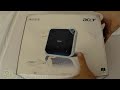 Acer Aspire Revo unboxing video