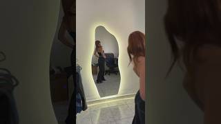 Descubra O Espelho Orgânico Flutuante Com Led Para Quarto Show Gl