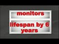 MUST SEE In under 60 second increase YOUR monitors life by 6 years