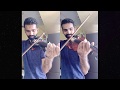 Yembuttu Irukkuthu Aasai | Violin Duet Cover | Manoj Kumar - Violinist