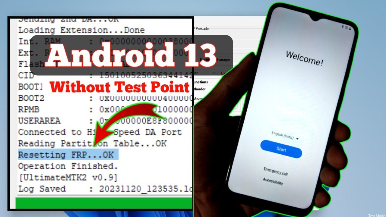 Samsung A03s(A037F) Frp Just One Click Umt | Android 13 Samsung A03s(A037F) Frp Just One Click Umt | Android 13