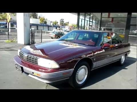 Touring Sedan Oldsmobile NINTEY EIGHT 98 Sports Edition 1 Owner 1991