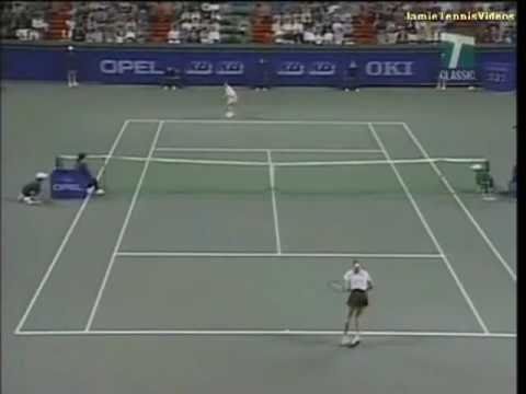 Steffi グラフ vs Kimiko Date 1996 Fed Cup 3rd Set ハイライト