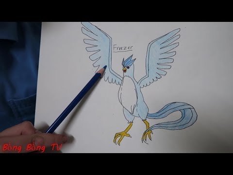 Bống Bống TV - Bé Bống vẽ và tô màu Pokemon Freezer