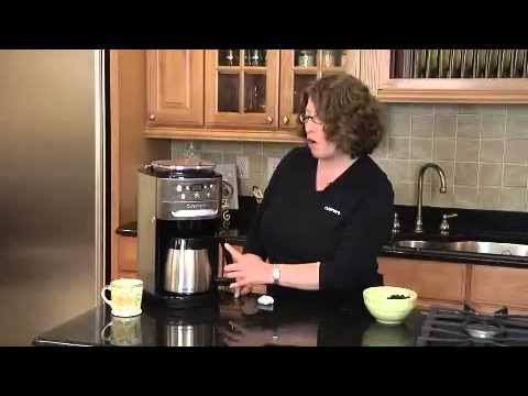 Cuisinart Grind & Brew Thermal Automatic Coffee Maker at Bed Bath and Beyond - YouTube