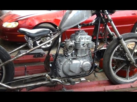 KZ440 Custom Part 5 Engine Mockup