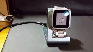 TimeDock charging Dock for Pebble Time & Steel Smartwatch First View
