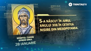 Sfântul Cuvios Efrem Sirul - 28 Ianuarie
