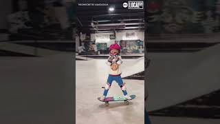 Little Girl Lands Her First Ollie