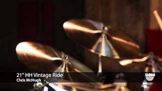 SABIAN 21" HH Vintage Ride Demo by Chris McHugh