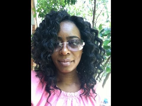 To Make Crochet Braids Invisible Part Look Natural(using Bobby Pins ...