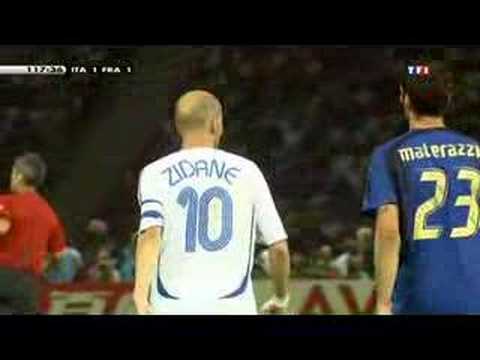 Zidane vs materazzi