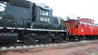 NKP 757 Berkshire Steam Engine - delivered to Bellevue Ohio