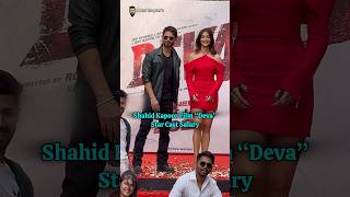 Shahid Kapoor Film Deva Star Cast Salary