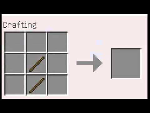 Comment faire une hache sur Minecraft - YouTube Comment faire une hache sur Minecraft - YouTube