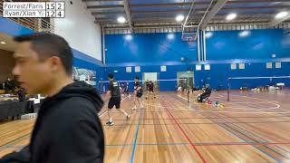 Monash Open 2025 Md Open- Group Stage- Farisforrest Vs Xianryan