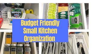 Extreme Kitchen Organization Small Kitchen Organization - E Drawer, Tea Drawer, Pantry Cupboard