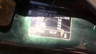 Vauxhall Corsa Paint Code Locations Vauxhall Corsa Paint Code Locations