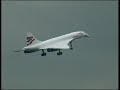 Concorde Last Landing And Take Off At Manchester Airport 2003