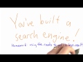 Search engine - CS101 Unit 6 - Udacity