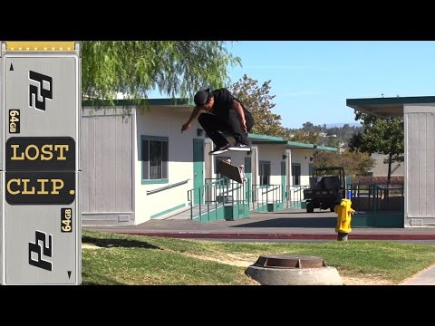 Bastien Salabanzi 180 Kickflip Gap Lost & Found Skateboarding Clip #100