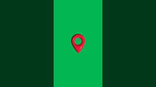 Location Icon Animated Green Screen #Greenscreen #Location #Map #Greenscreenvideo #Motiongraphics