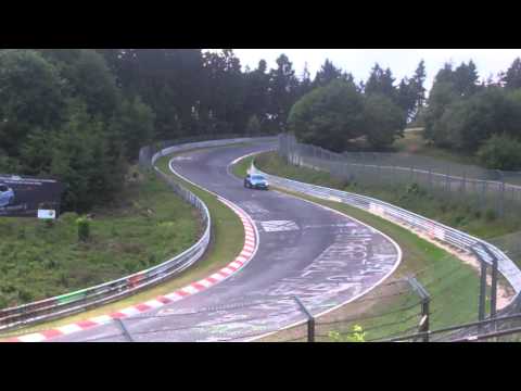 A second BMW F10 M5 prototype at the Nurburgring June 2011