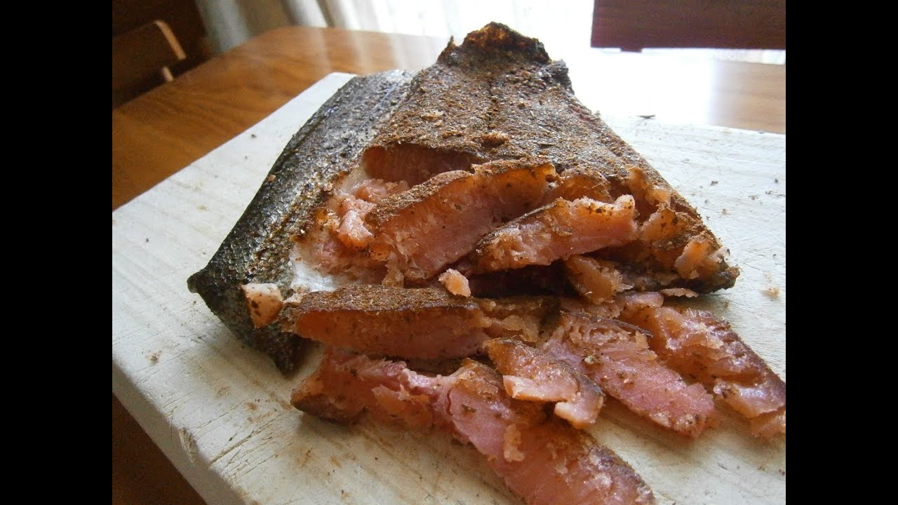 Smoked Salmon Pastrami Recipe (Dry Cured) YouTube
