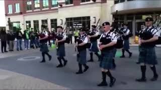 Thomas Cordner Memorial Pipe Band 2015 SLC St Patrick’s Day parade