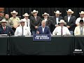 Gov. Abbott Holds Border Security Press Conference With Sheriffs In Corpus Christi