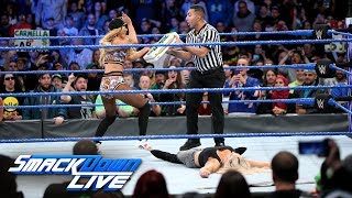 Carmella attempts to cash in her Money in the Bank on Charlotte Flair: SmackDown LIVE, Jan. 30, 2018 Carmella attempts to cash in her Money in the Bank on Charlotte Flair: SmackDown LIVE, Jan. 30, 2018