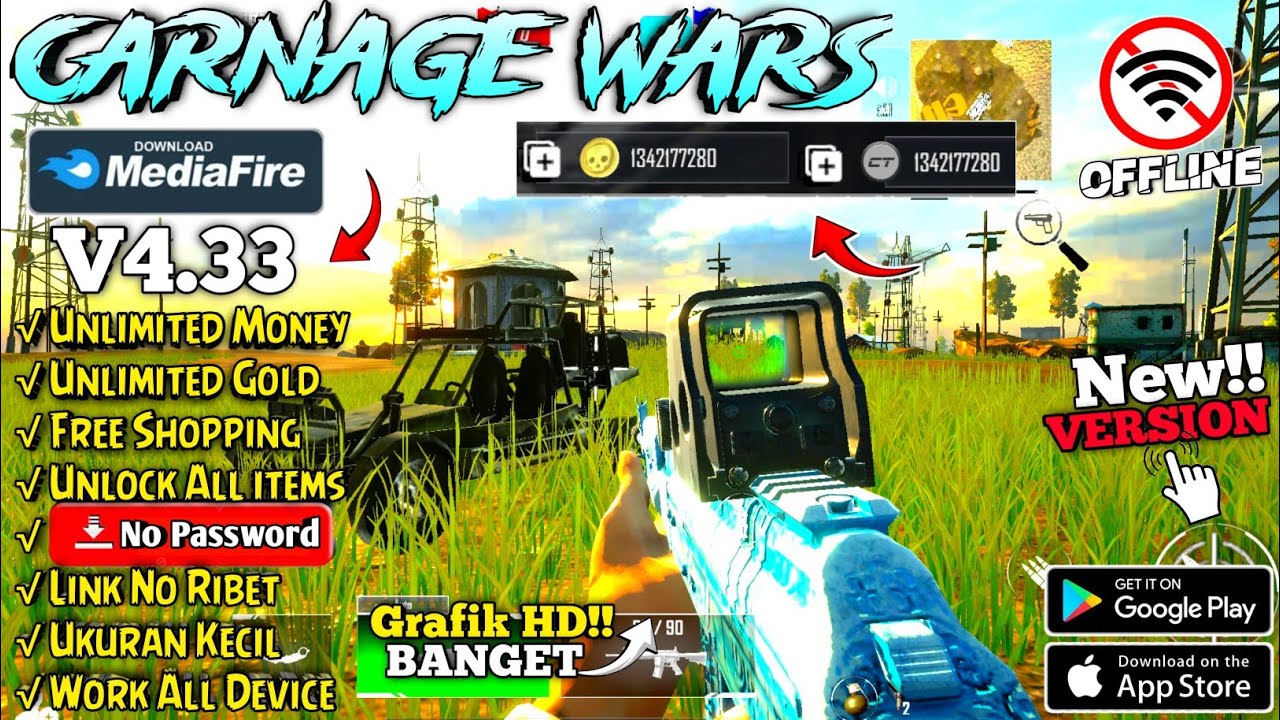This one FPS game is really cool, Carnage Wars Mod Apk This one FPS game is really cool, Carnage Wars Mod Apk