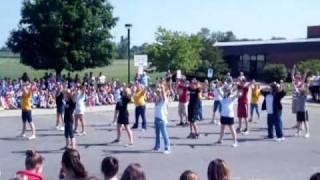 "Flash Mob" by South Vienna Middle School 8th graders. South Vienna, Ohio.