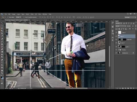 Add people in Photoshop Architecture (Cách ghép người)