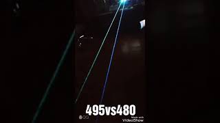 495Nmvs 480Nm-532Nm-520Nm
