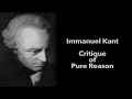 Immanuel Kant - critique of pure reason - Part 13