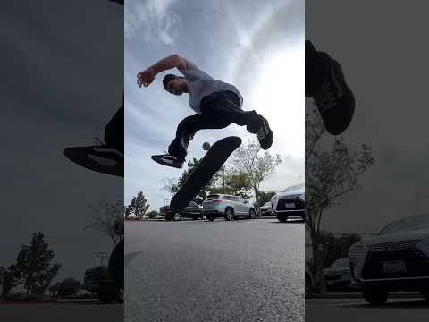 Rate this line in the streets with the curb kicker! 2 people almost parked at the spot! #skate