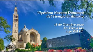 La Misa el 29º Domingo del Tiempo Ordinario