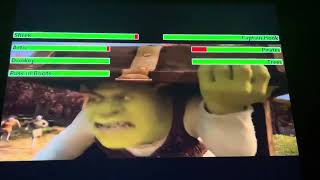 Shrek The Third 2007 Shrek And Friends Vs Captain Hook With Healthbars