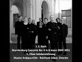 J. S. Bach - Brandenburg Concerto No. 6 in B major BWV 1051 (1/2) - Musica Antiqua Köln