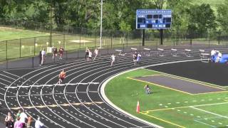 Boys 300M Hurdles #2-Tuscarora HS Track- Dulles Districts 2011- JJ5