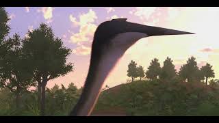 Flying With Pterosaurs Quetzalcoatlus