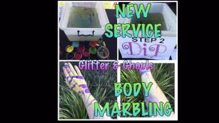 Glitter & Ghouls - Skin Safe Body Marbling