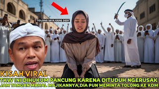 Geger Tkw Ini Di Vonis Hukum Pancung Karena Di Fitnah, Dia Pun Meminta Tolong Kang Dedi Lalu