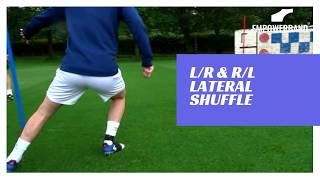 Ankle Rehabilitation; Lateral Shuffle | Blackburn Rovers | Empowerband Football Ankle Support