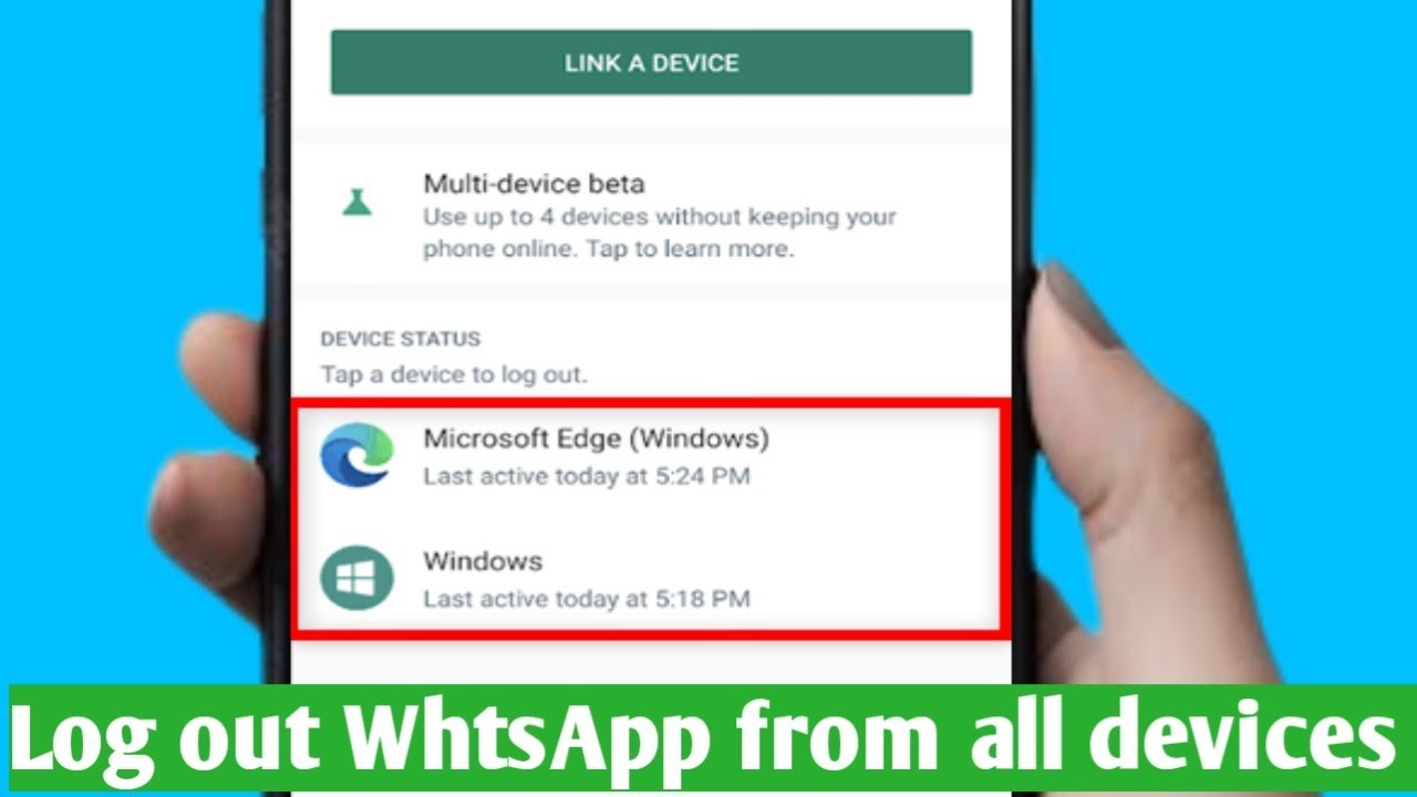 How To Remove Whats App Account From Other Phone || Log How To Remove Whats App Account From Other Phone || Log