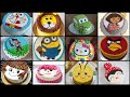Cartoon/Animal face Cake Design ideas for girl and boy || Happy birthday cake decoration ideas