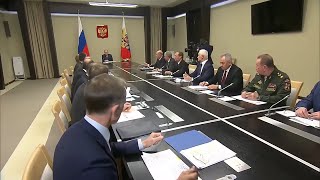 Владимир Путин Проводит Совещание После Беспорядков В Махачкале (Видео От 30.10.2023 Года)